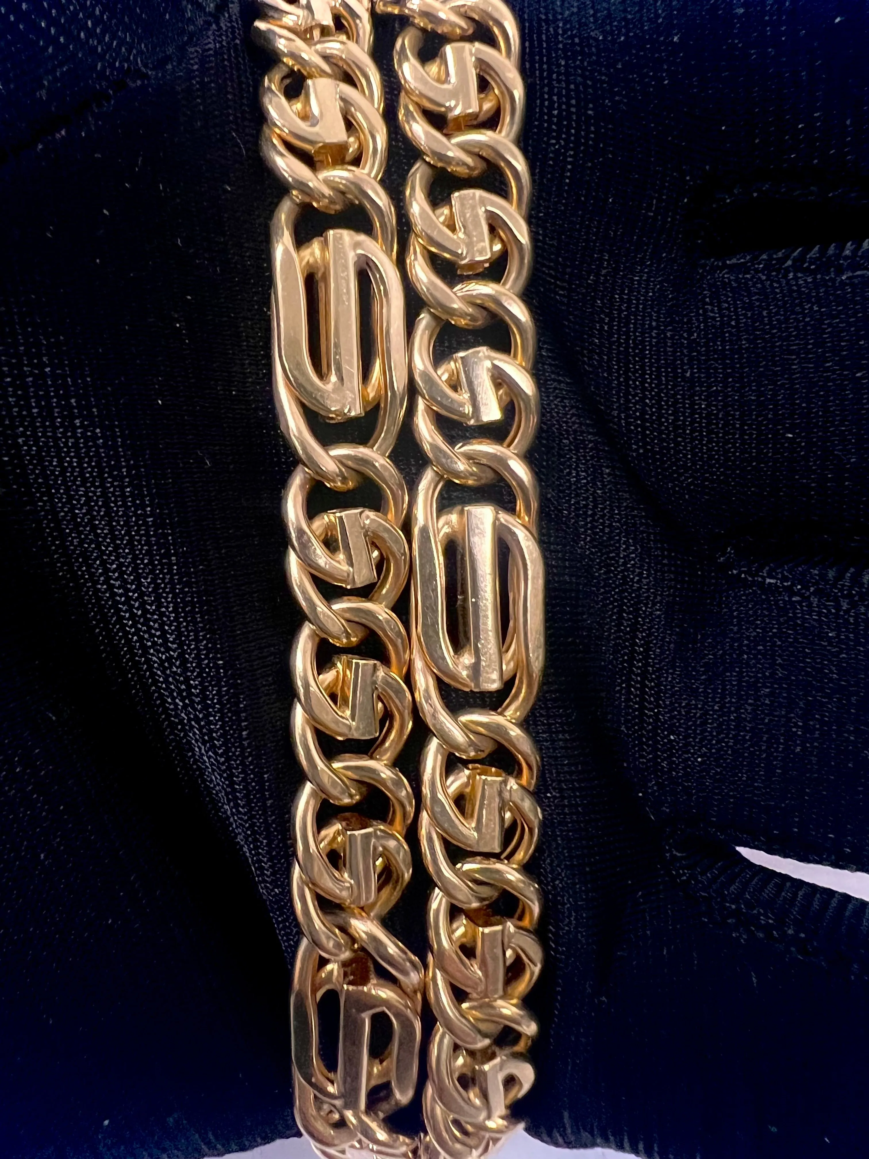 10k Yellow Gold Italian design Chain