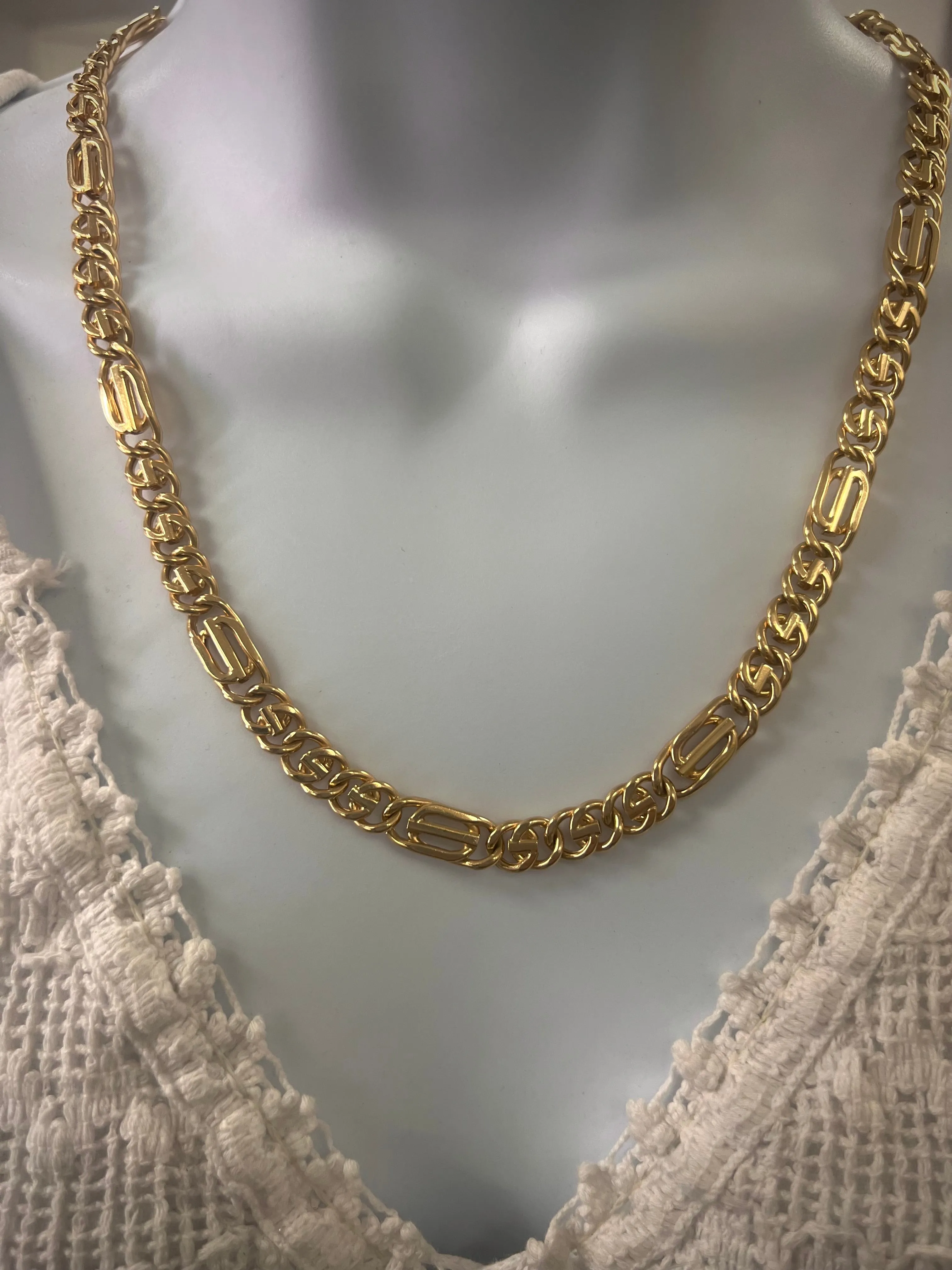 10k Yellow Gold Italian design Chain