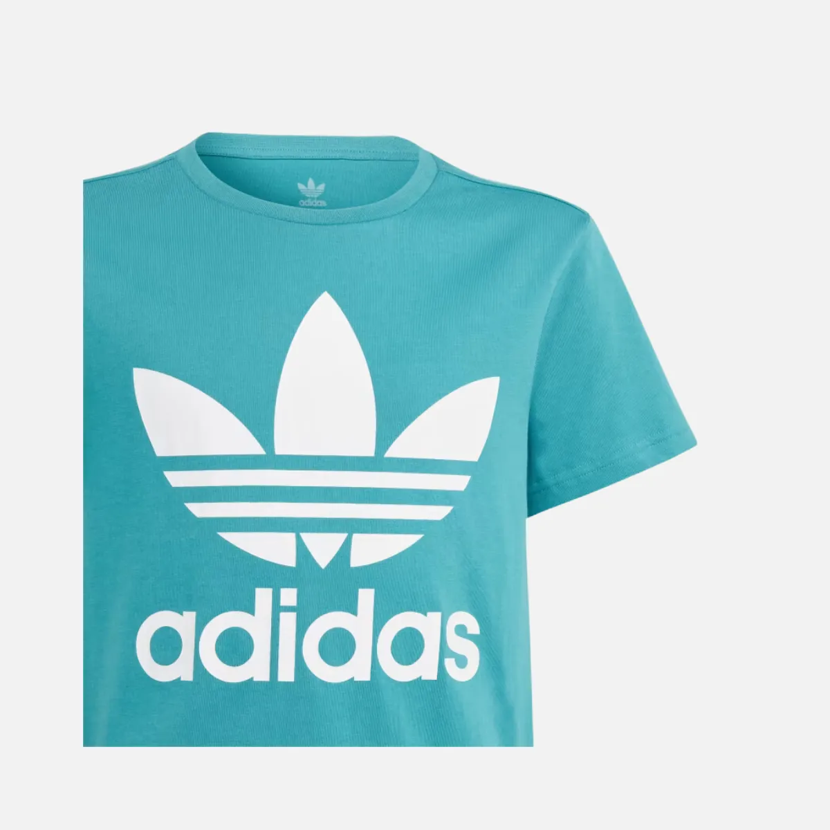 Adidas Trefoil Kids T-shirt (7-16 Years) -Arctic Fusion