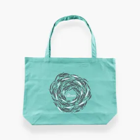 Against the Current Teal Tote