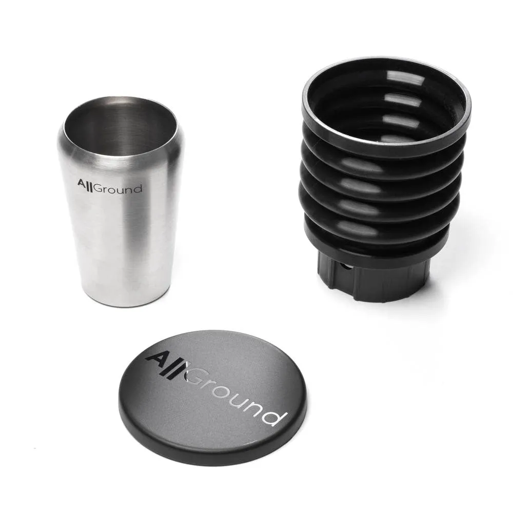 AllGround ProBrew Filter Coffee Grinder - Black w/ Rose Gold