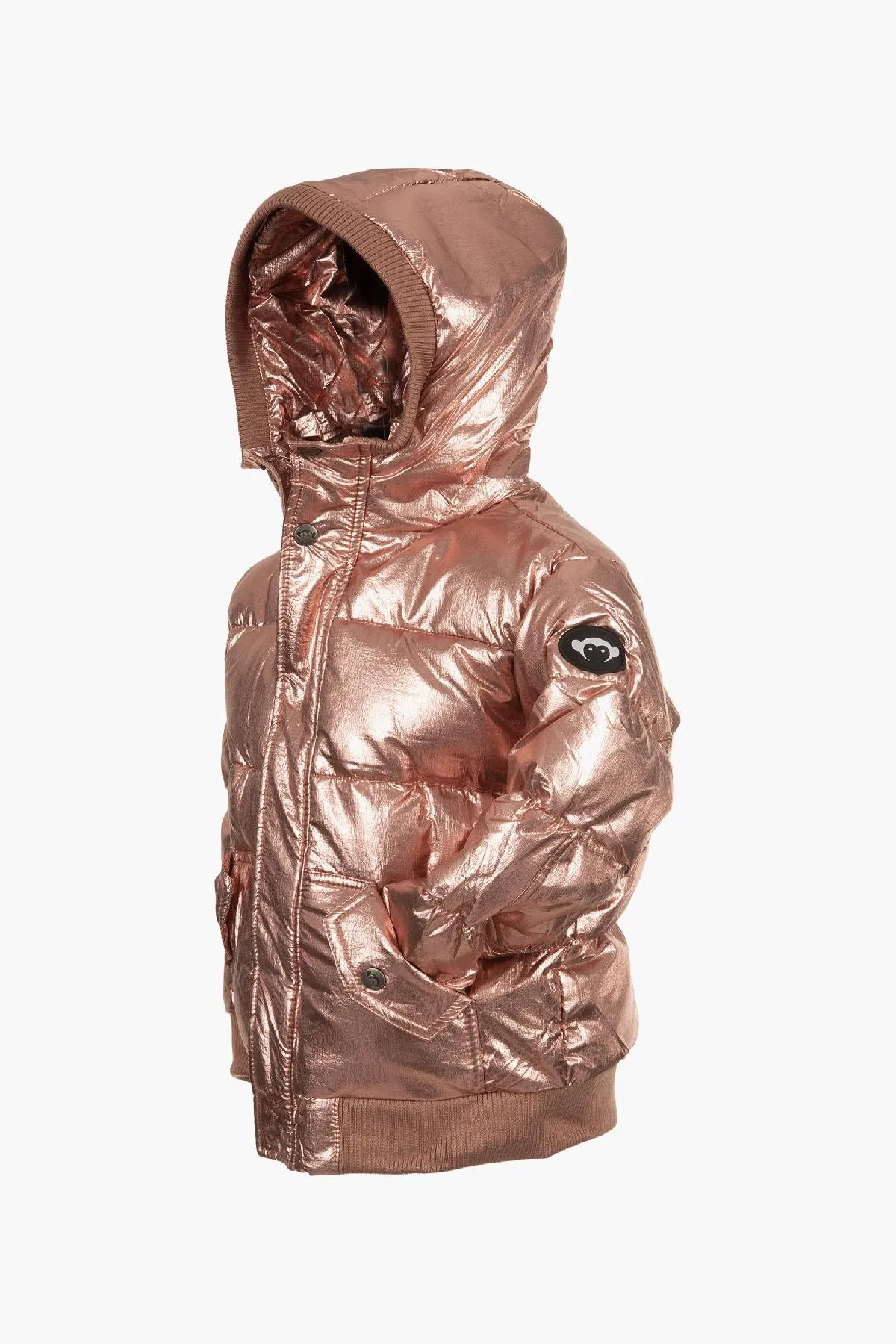 Appaman Rose Gold Puffy Baby Girls Coat