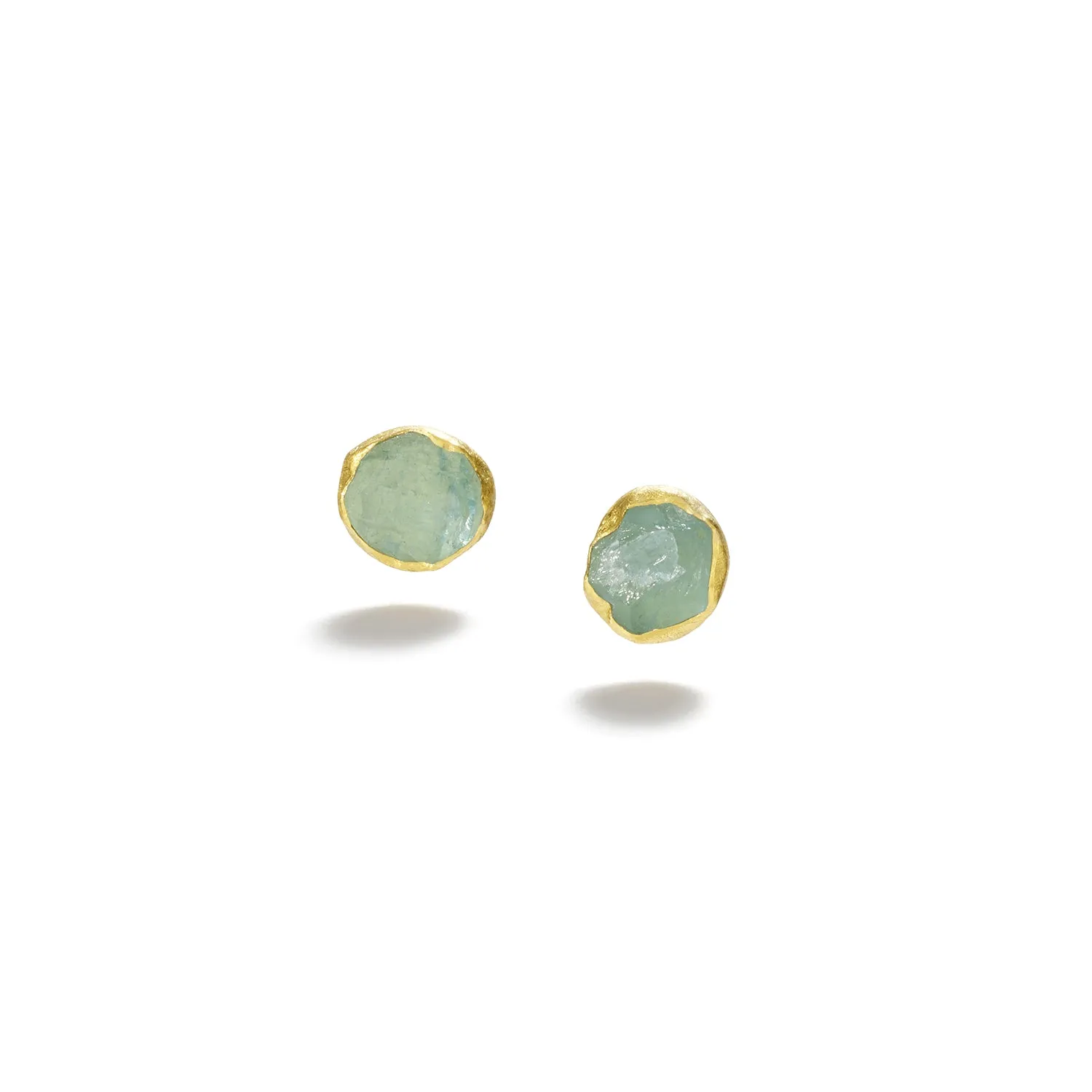 Aquamarine Stud Earrings