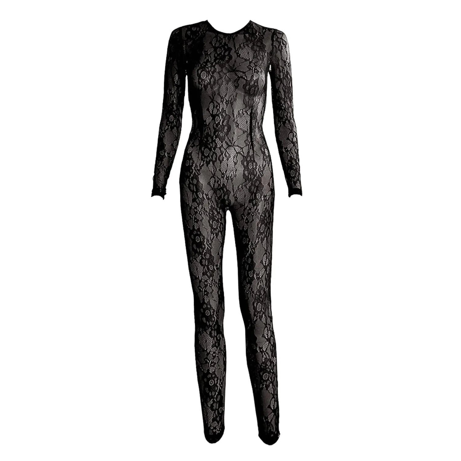 ARES Floral Lace Jumpsuit