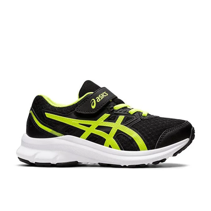 Asics Jolt 3 PS Kids Black Hazard Green   