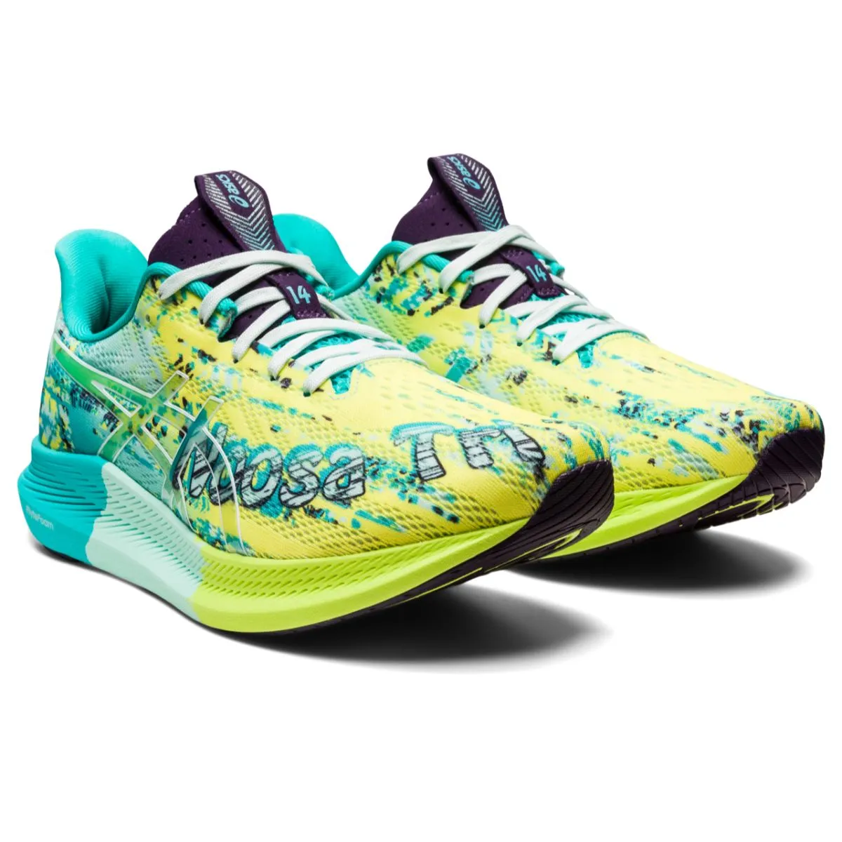 Asics Noosa Tri 14 Women Safety Yellow Soothing Sea     