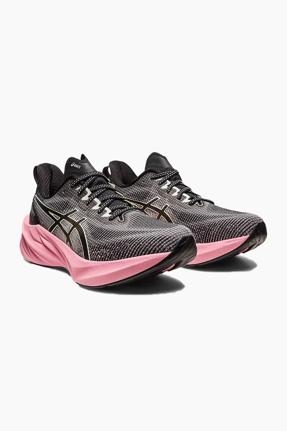 ASICS Women's Novablast 3 LE in Black/Pink Rave