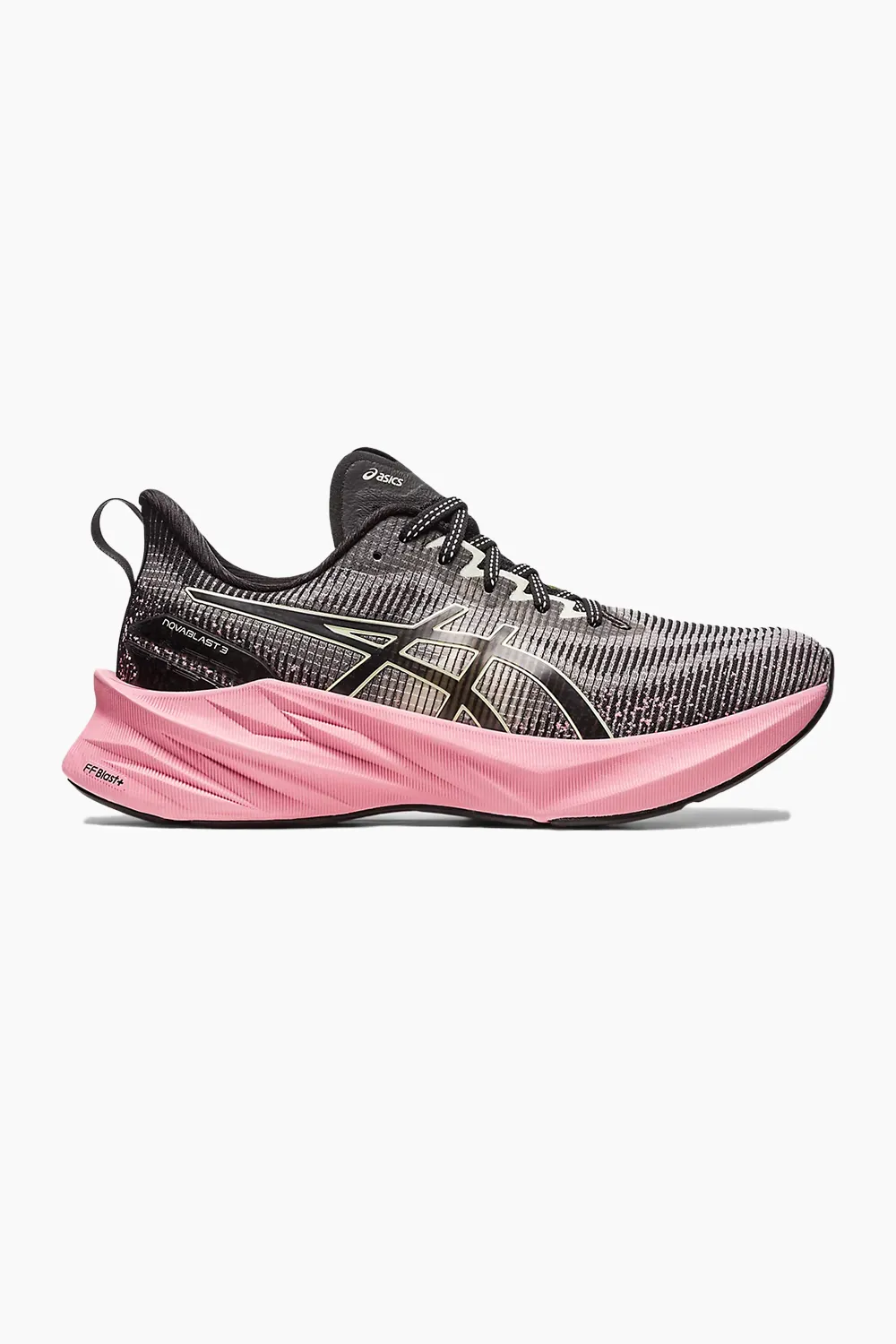 ASICS Women's Novablast 3 LE in Black/Pink Rave