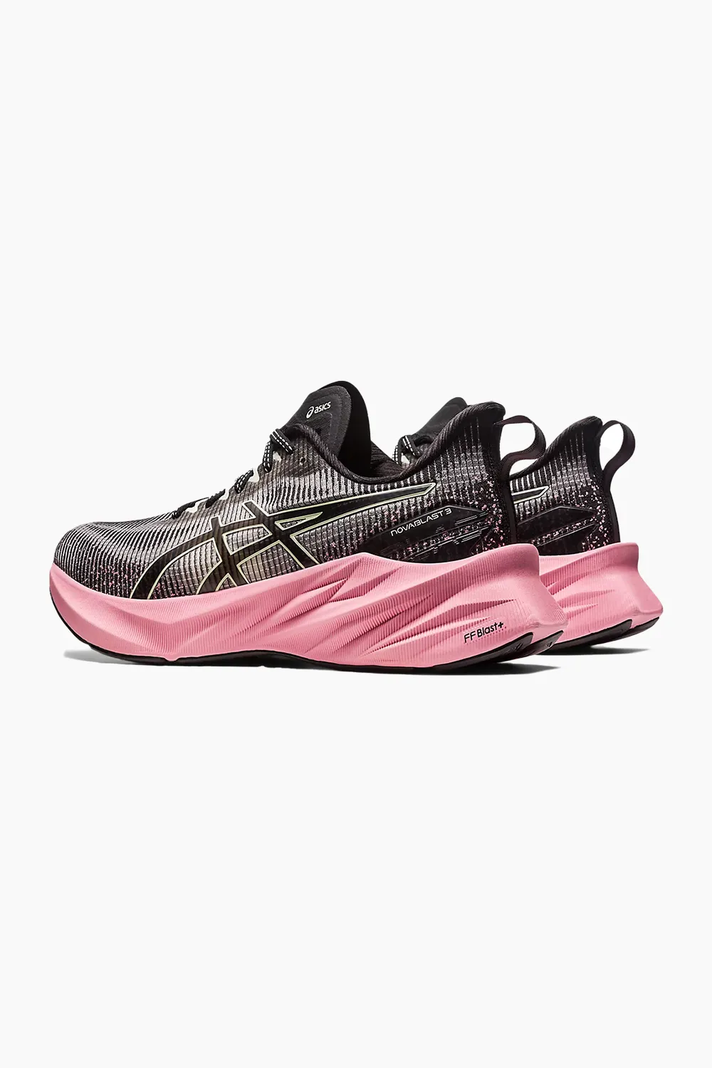 ASICS Women's Novablast 3 LE in Black/Pink Rave