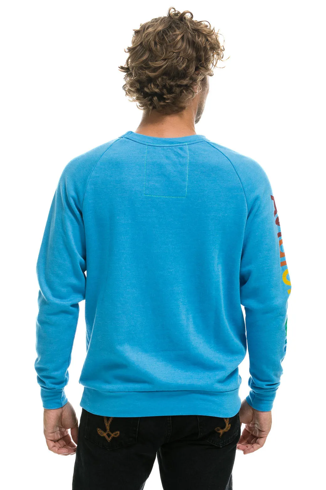 AVIATOR NATION ASPEN SWEATSHIRT - OCEAN