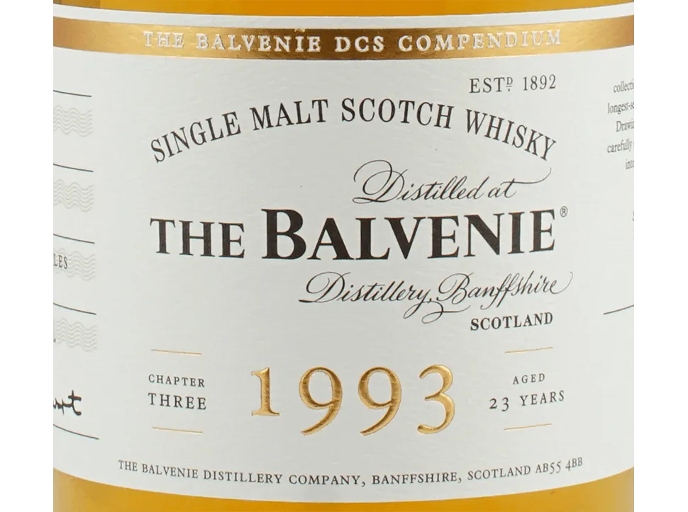 Balvenie DCS Compendium Chapter Three from 1993