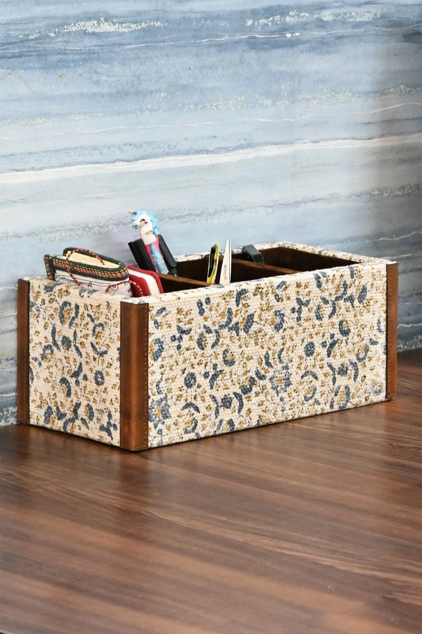 BERGER - COTTON PRINTED  CABINET FOR DESK ACCESSORIES