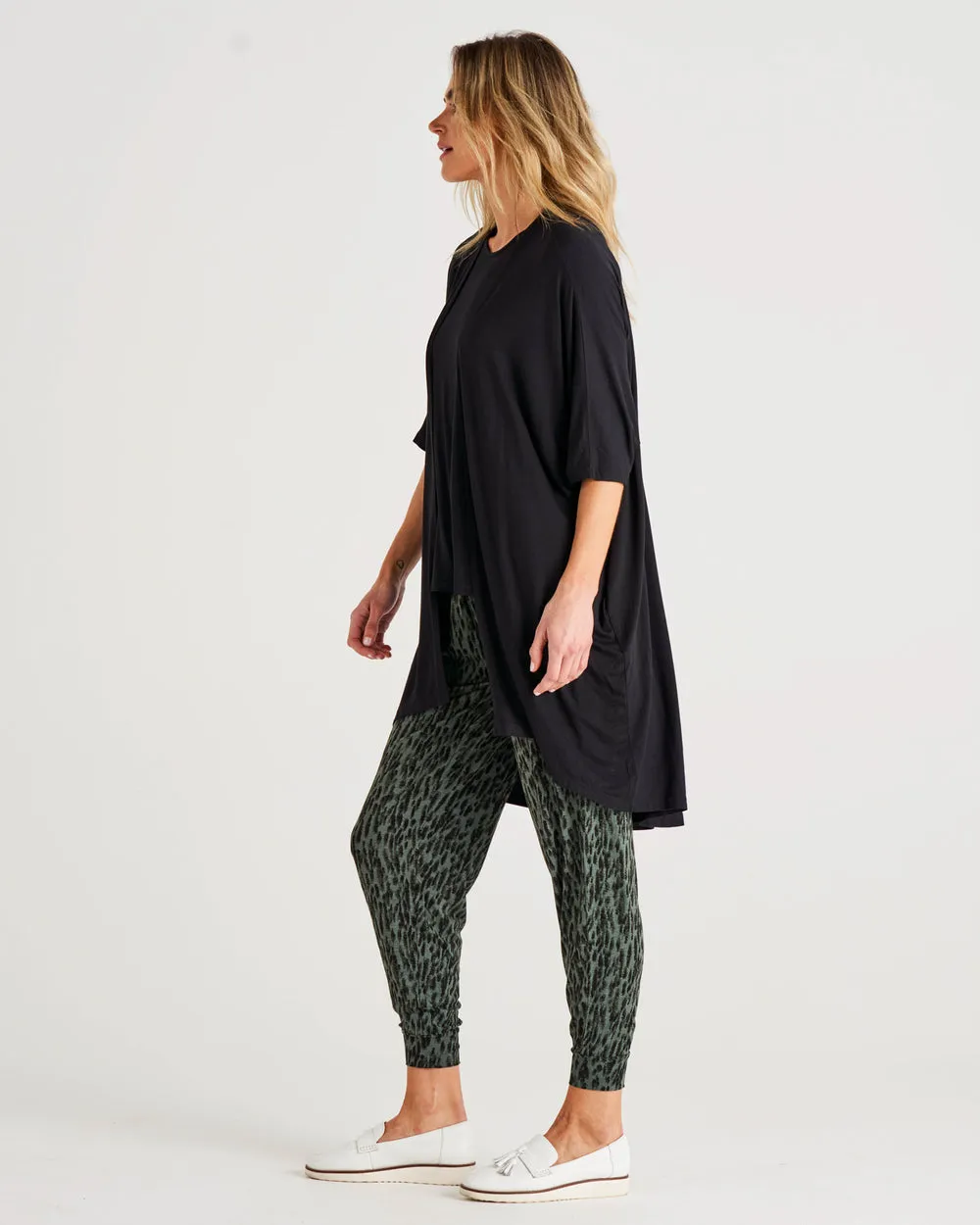 Betty Basics Magnolia Cardigan Black