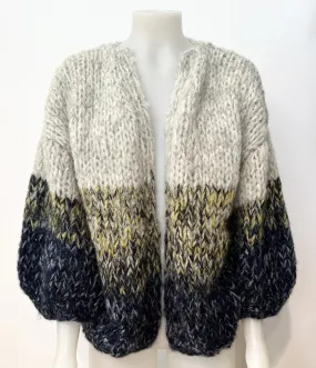 Big Cardigan MAIAMI Navy Ombre