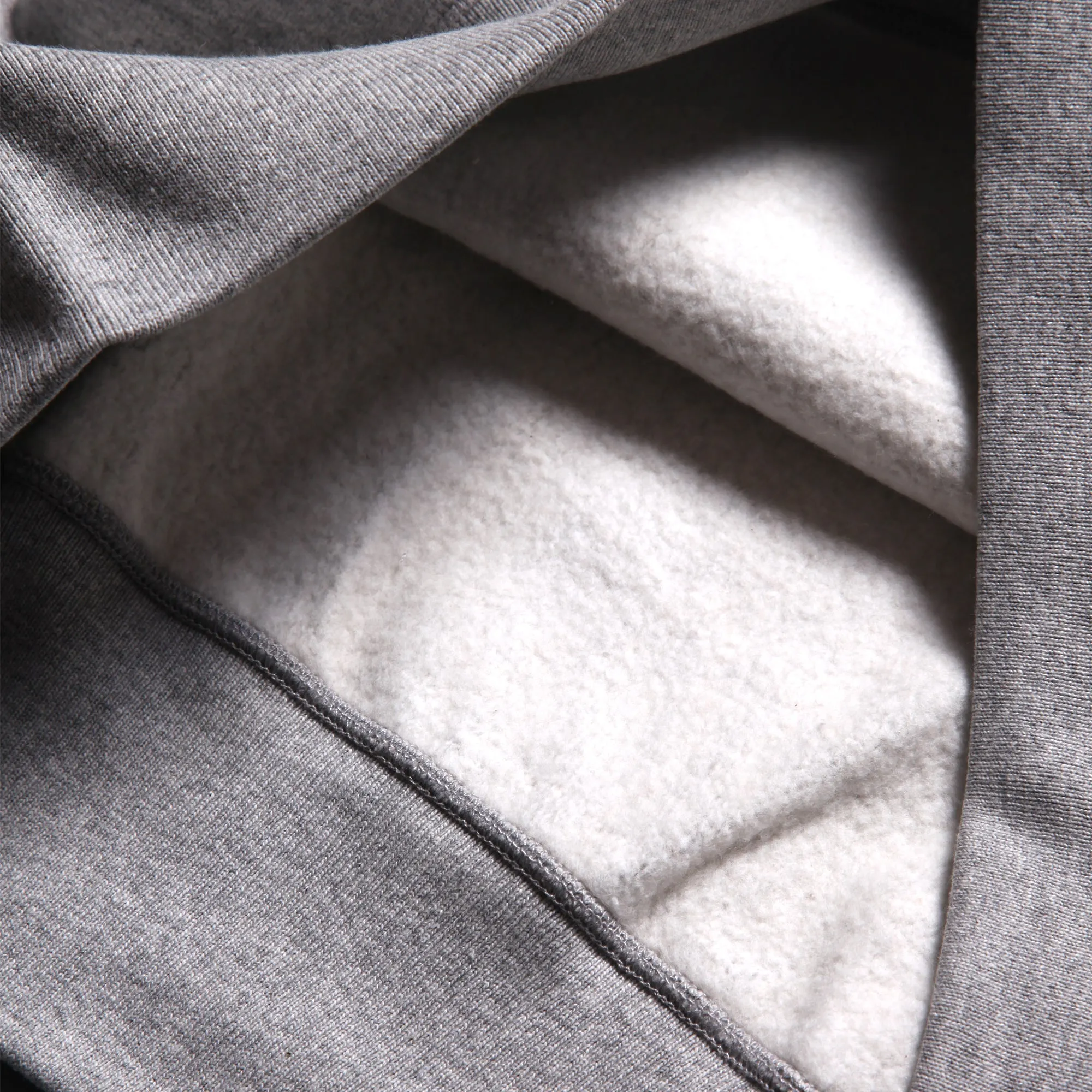 Blacksmith - Cross-Grain Staple Crewneck - Grey