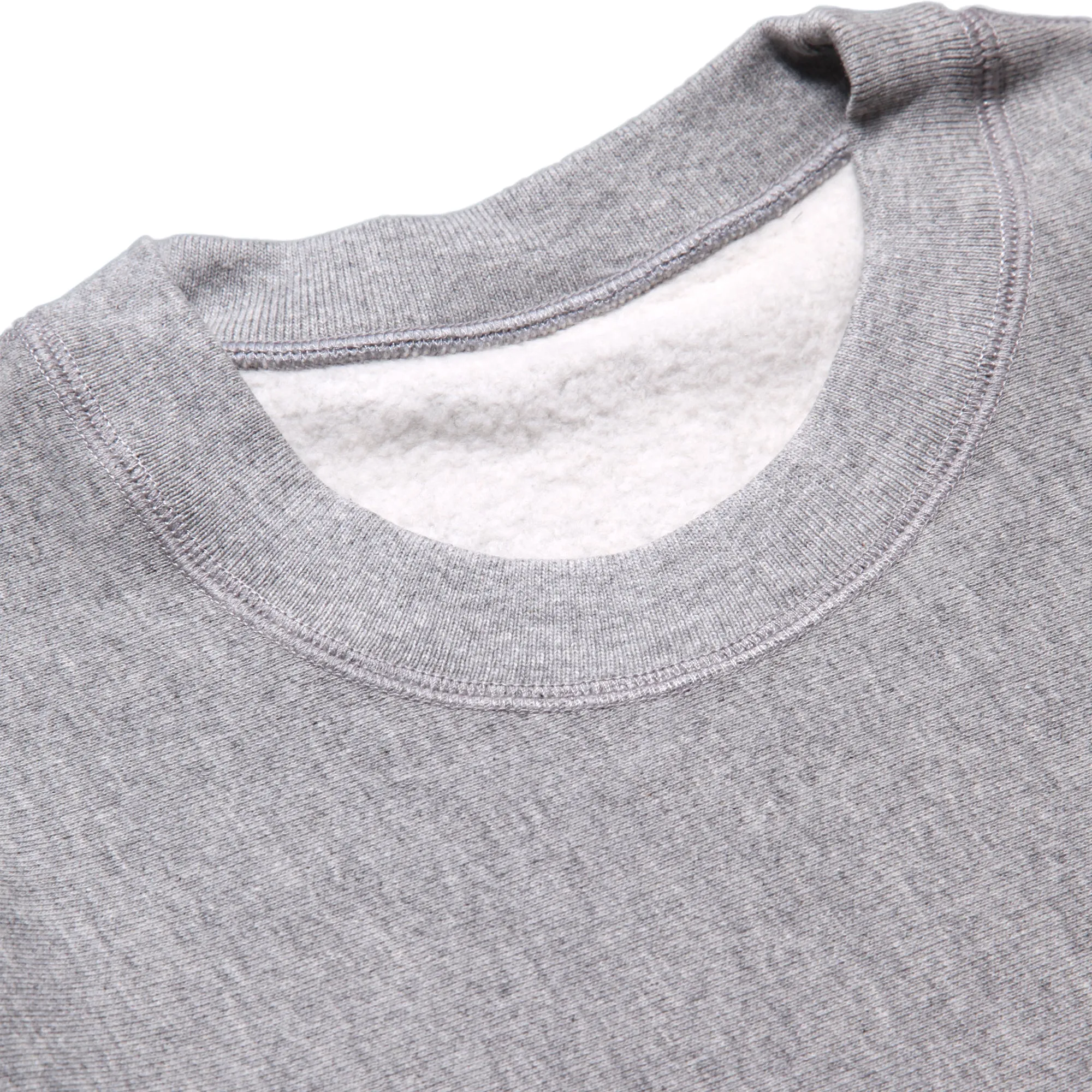 Blacksmith - Cross-Grain Staple Crewneck - Grey