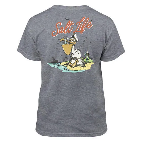 Boys' Salt Life Youth Gone Fishin' T-Shirt