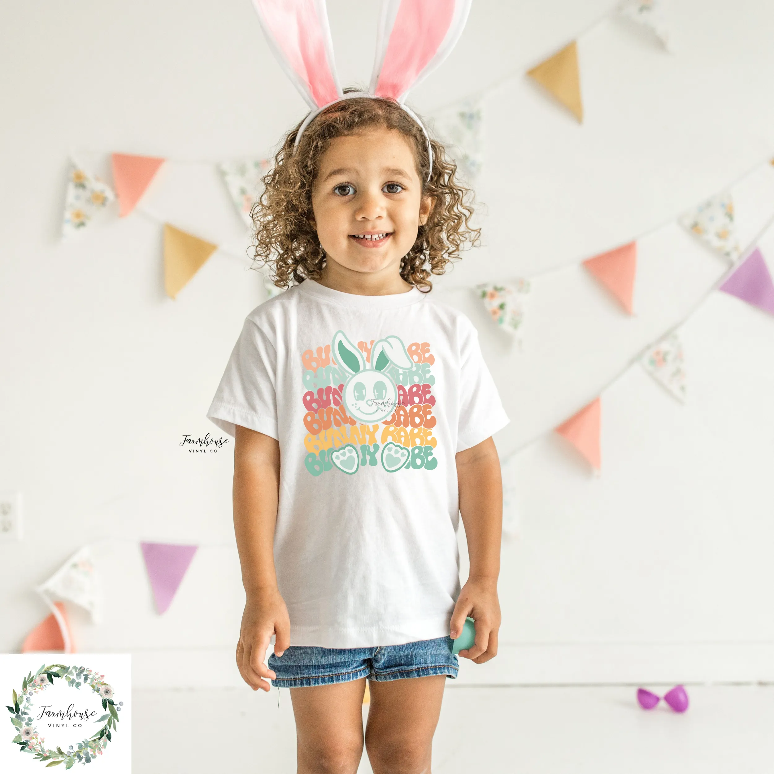 Bunny Babe Easter Shirt