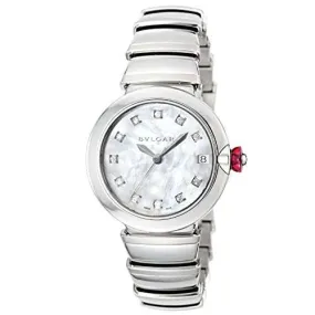 BVLGARI LUCEA AUTOMATIC 32 MM WOMEN WATCH LU33WSSD/11