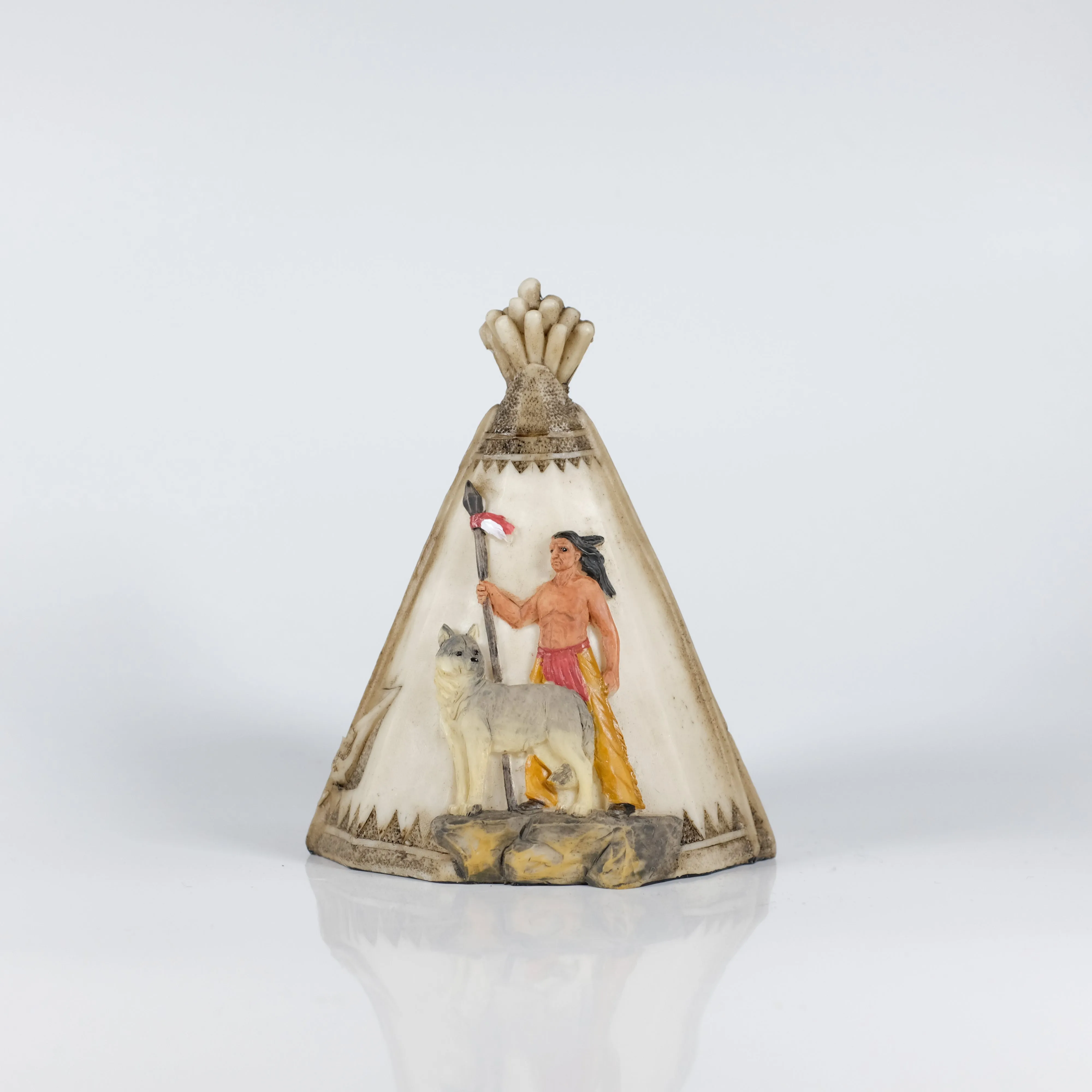 Canadian Indian tent Figure