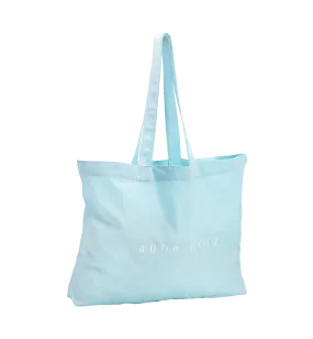 Canvas A N Blue Tote Bag