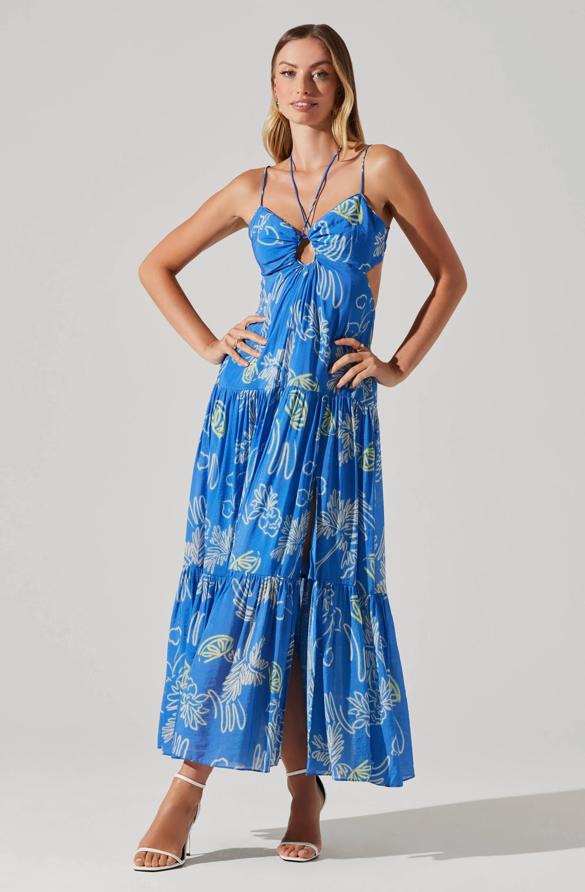 Cassini Tiered Maxi Dress