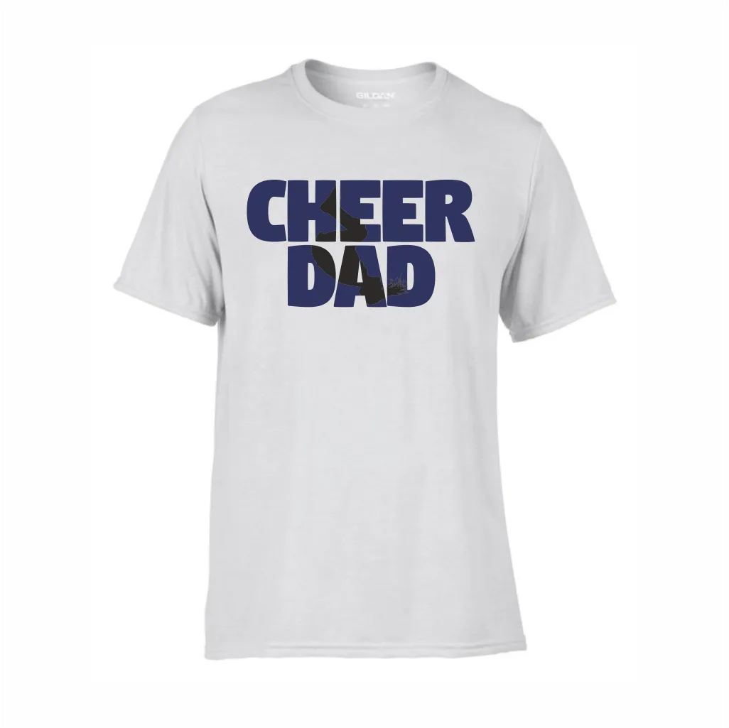 Cheer Dad technical t-shirt