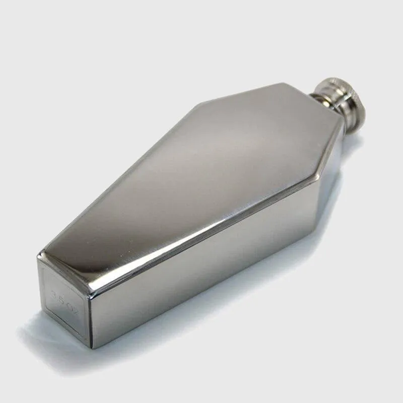 Coffin Stainless Steel Flask