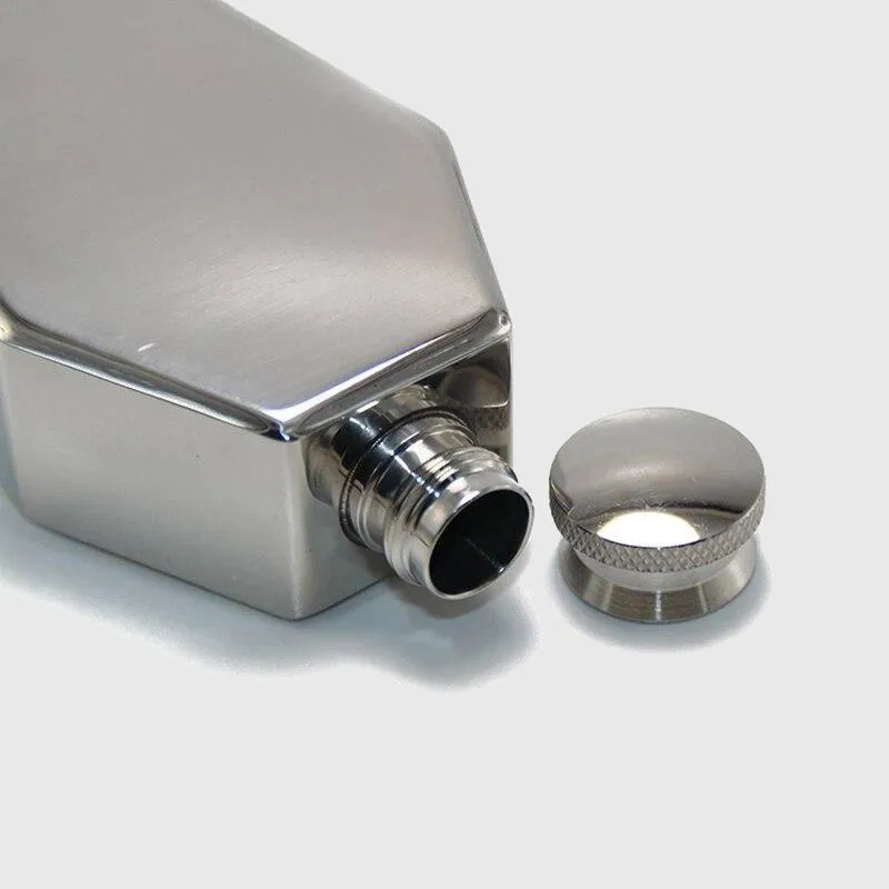 Coffin Stainless Steel Flask