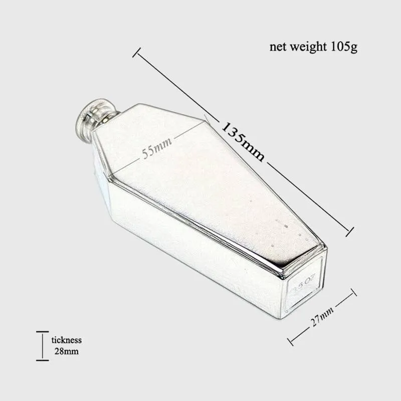 Coffin Stainless Steel Flask