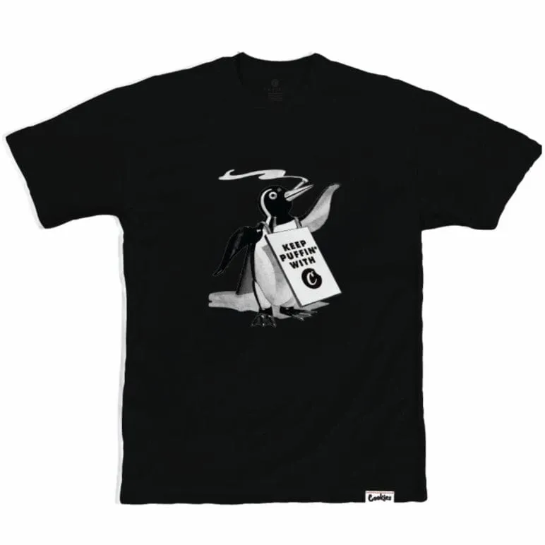 Cookies Puffin SS Tee (Black) CM233TSP45