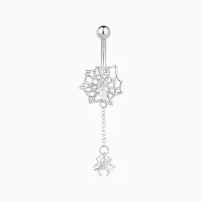 Cool Spider Belly Ring