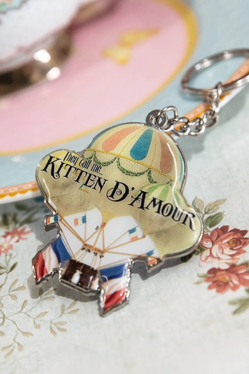 D'Amour Hot Air Balloon Keyring