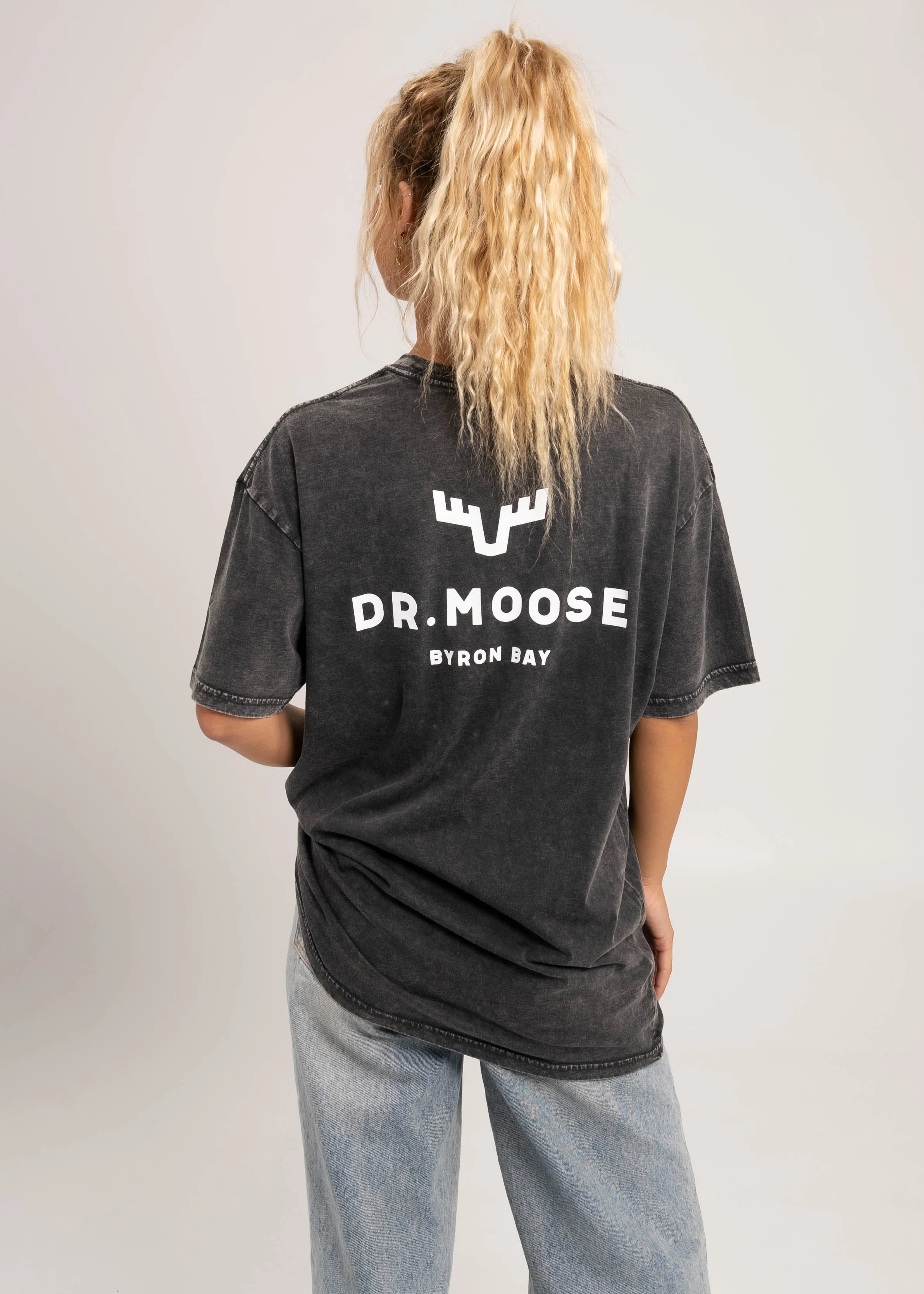 Dr. Moose Antlers Stonewash T-Shirt