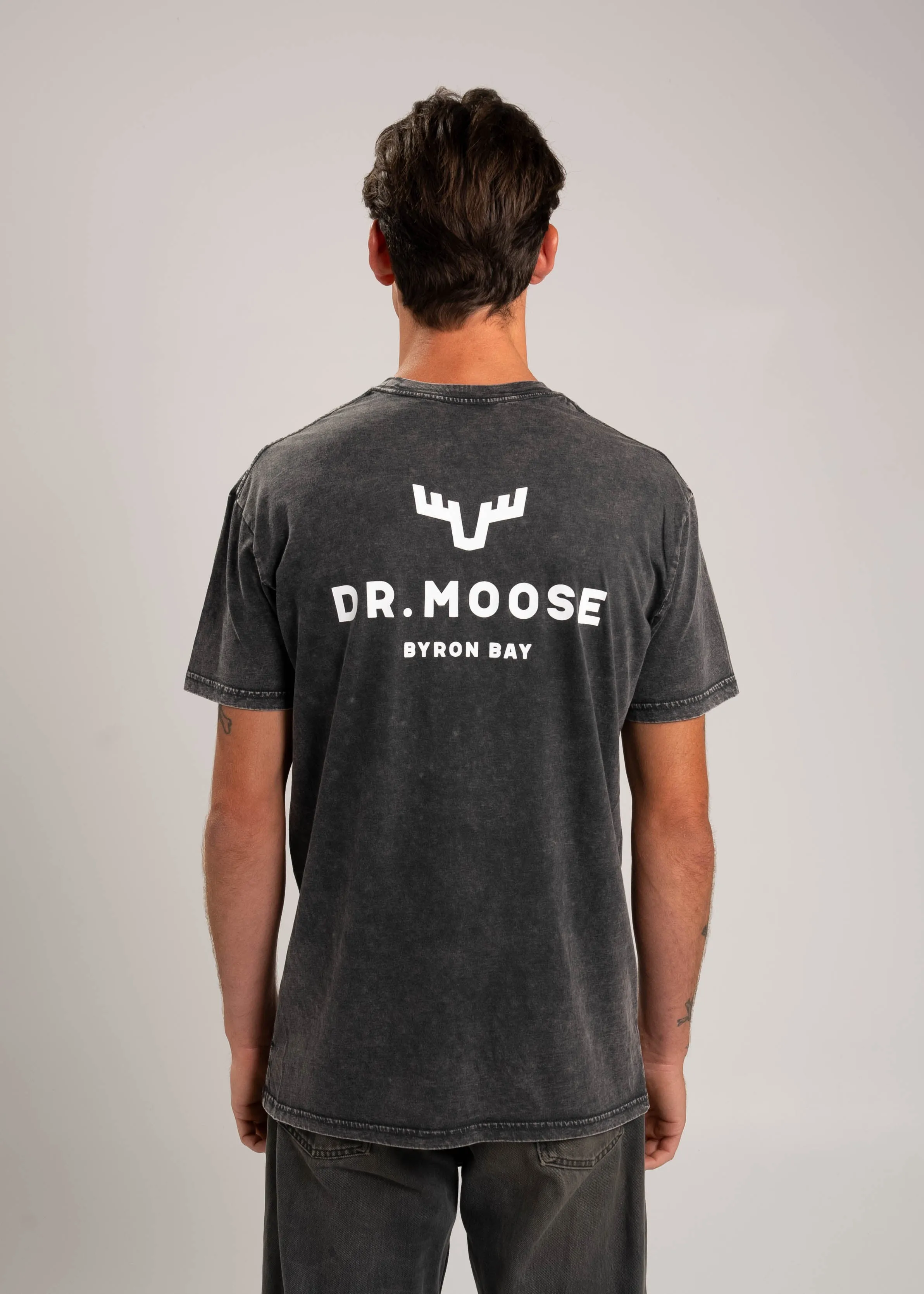 Dr. Moose Antlers Stonewash T-Shirt