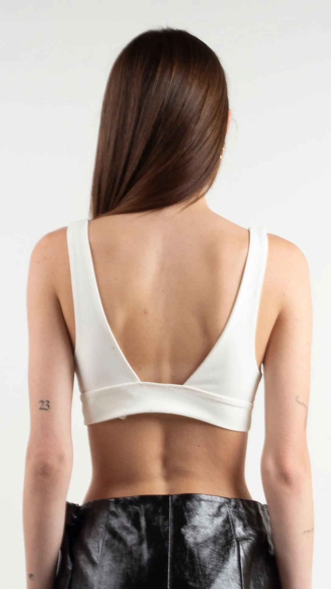 Duo Corset Bralette - Ivory