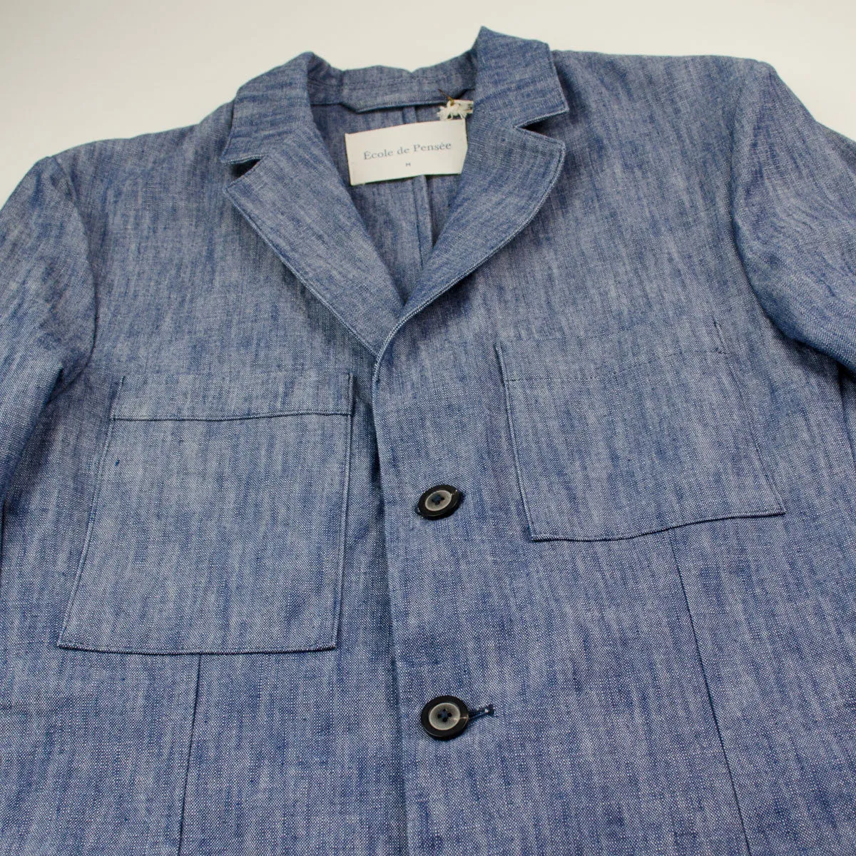 Ecole de Pensée - Alley Jacket - Blue Wash Denim