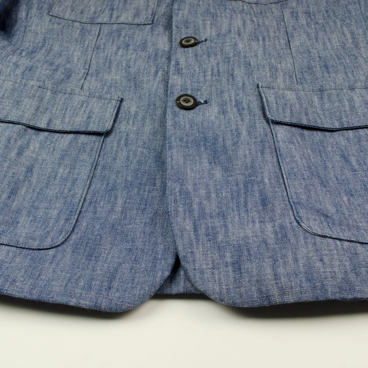 Ecole de Pensée - Alley Jacket - Blue Wash Denim