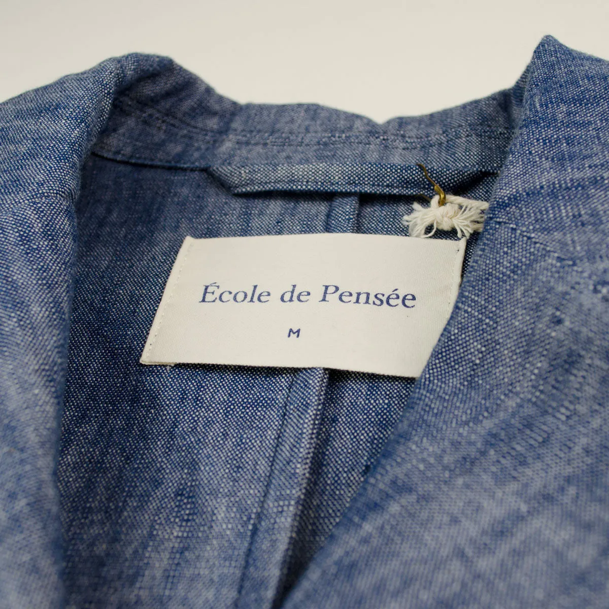 Ecole de Pensée - Alley Jacket - Blue Wash Denim