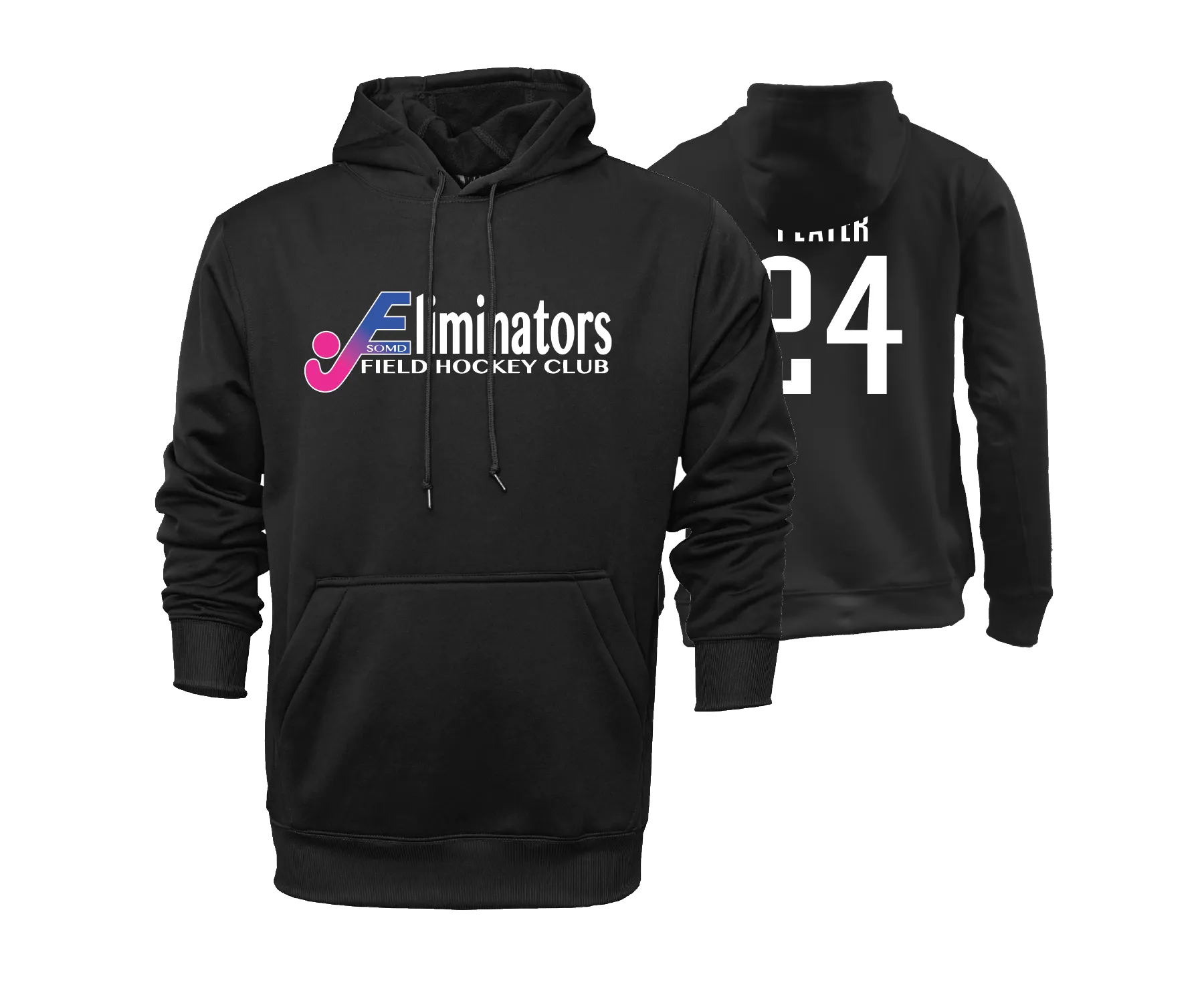 Eliminators Field Hockey - Team Hoodie Black