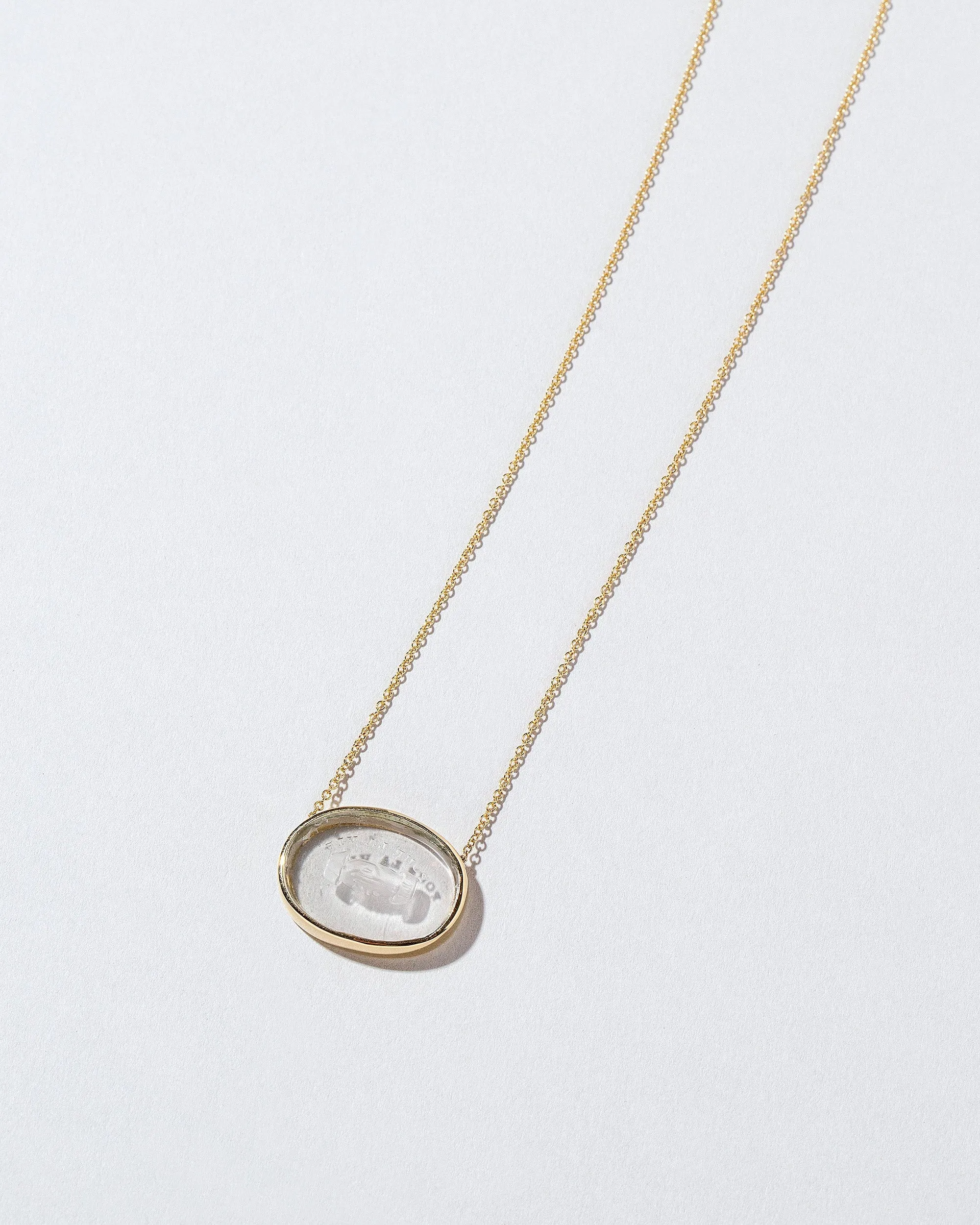 Eternity Intaglio Seal Necklace