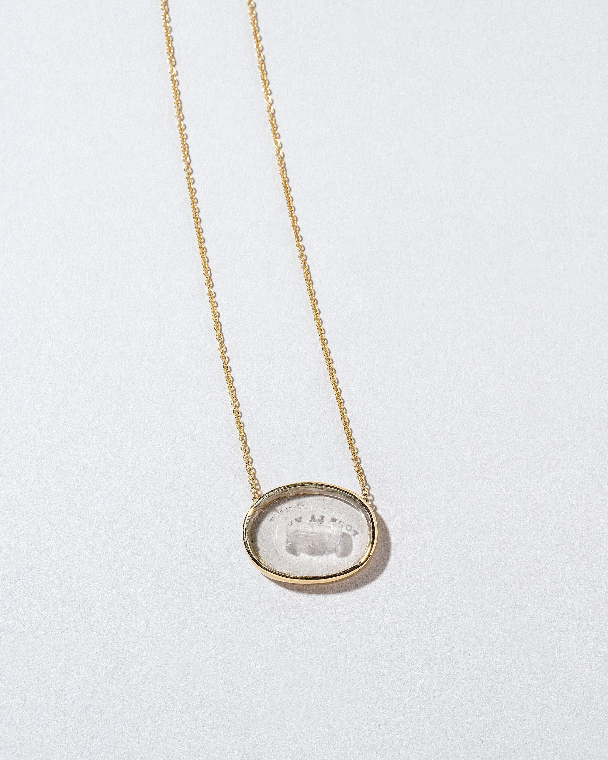 Eternity Intaglio Seal Necklace