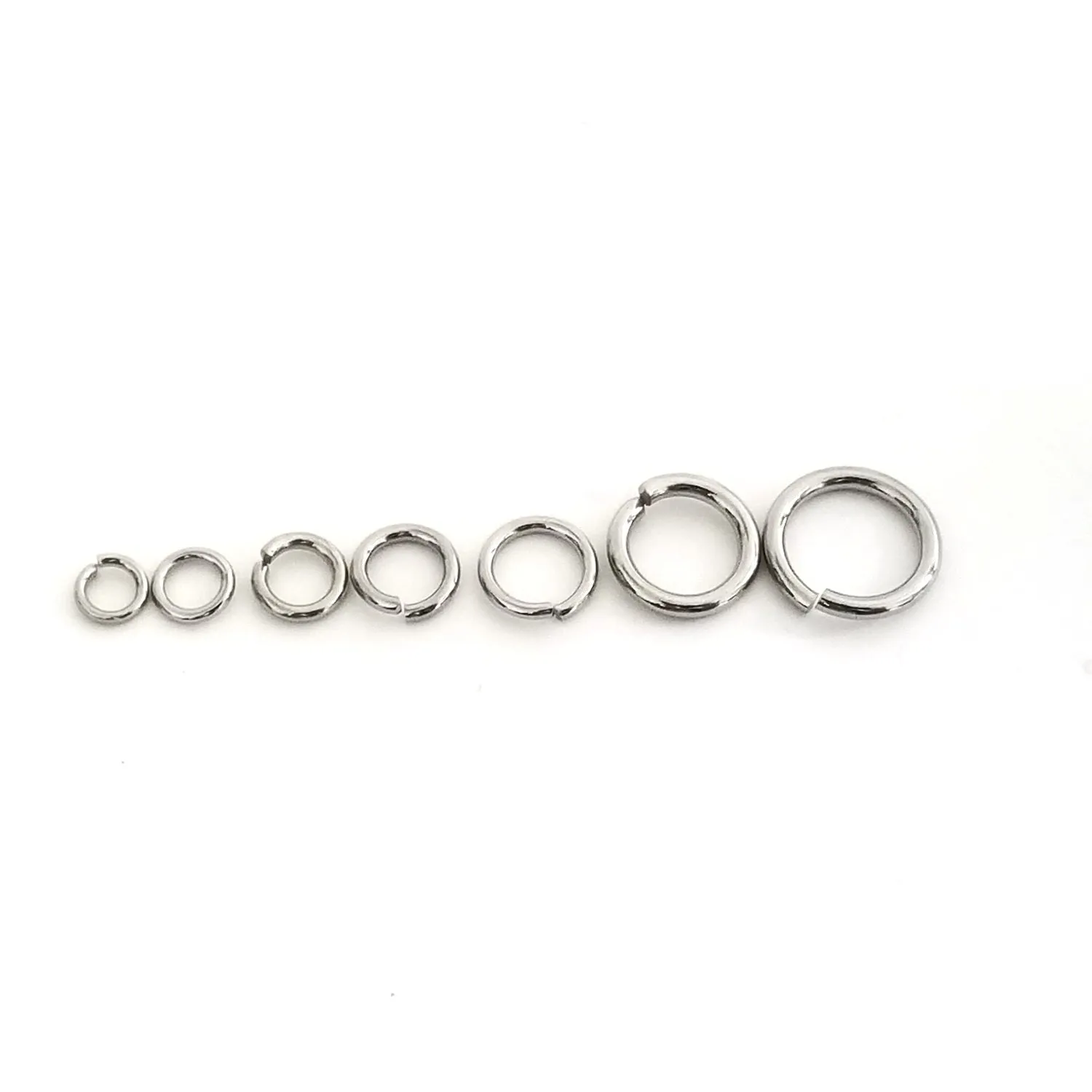 Extra Heavy Duty Jump Ring Kit, Stainless Steel, Assorted Sizes, 12 to 16 Gauge Thickness, (1.2mm to 2.0mm), Closed Unsoldered, JRK 8EHC