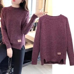 Fall / Winter Women Sweaters & Pullovers Long Sleeve