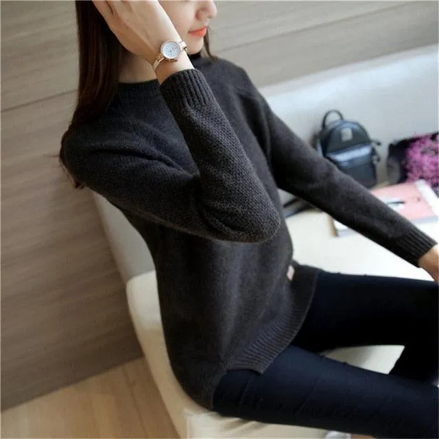 Fall / Winter Women Sweaters & Pullovers Long Sleeve