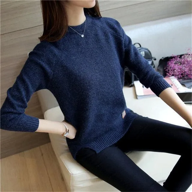 Fall / Winter Women Sweaters & Pullovers Long Sleeve