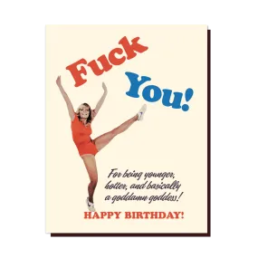  F*ck You Birthday  Card