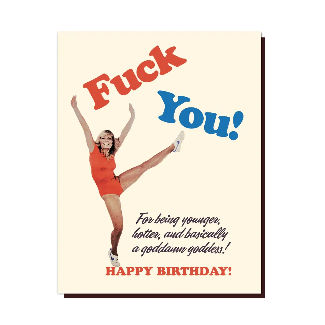  F*ck You Birthday  Card