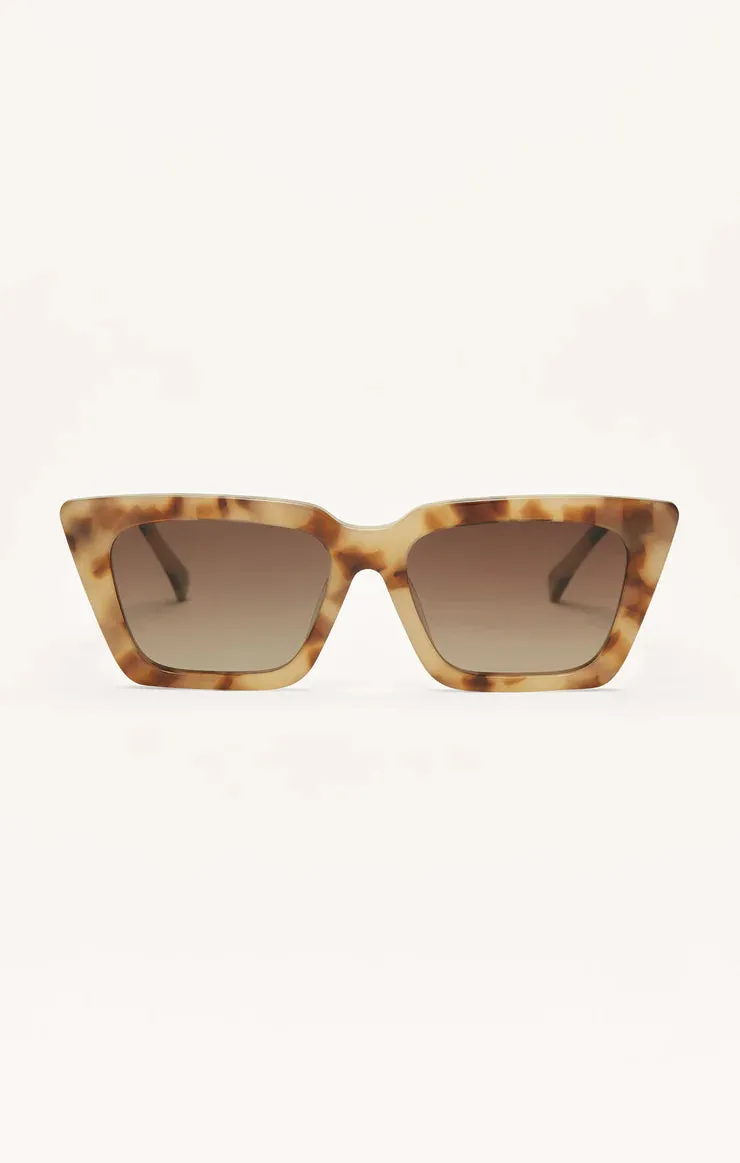 Feel Good Sunglasses - Blonde Tortoise - Gradient