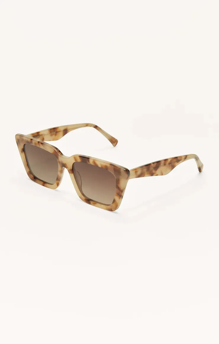 Feel Good Sunglasses - Blonde Tortoise - Gradient